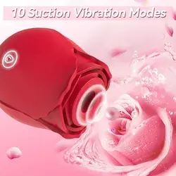  Vibrator Adult Sex Toys for Women, Electric Vibrators Suction with 10 Vibrating & Sucking settings