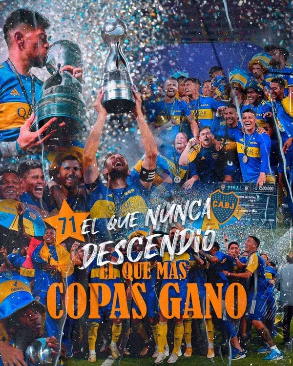 71 títulos Boca Juniors