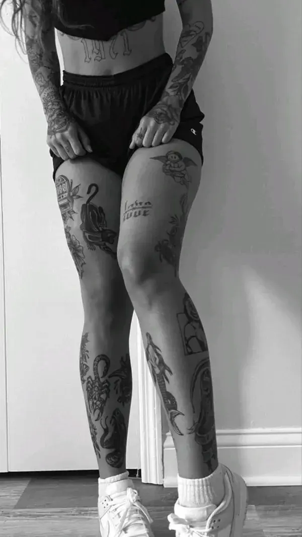 woman tattoo