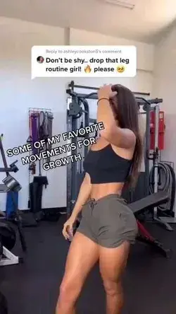 Leg workout