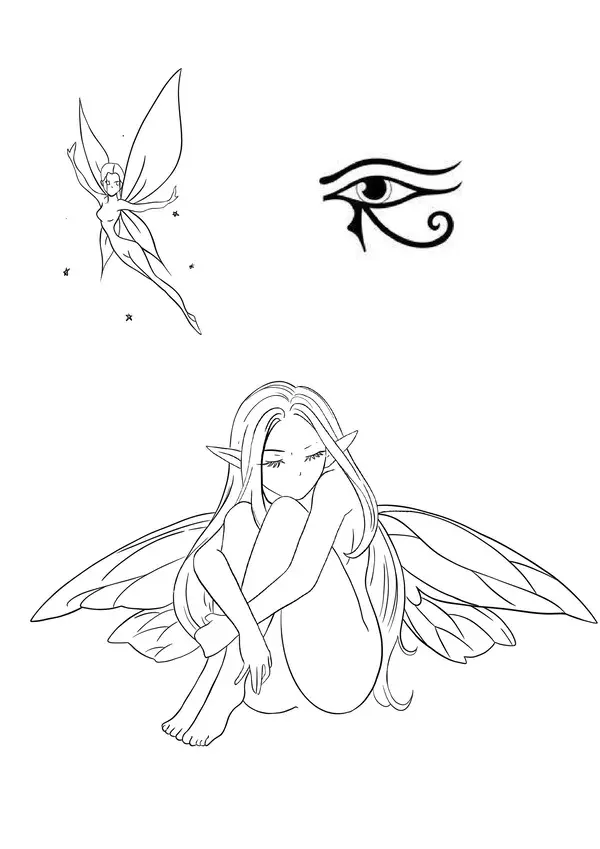 fairy tattoo idea 🧚‍♀️