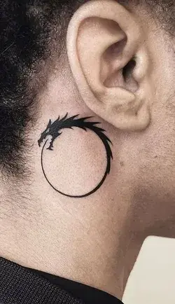 Behind The Ear Tattoos