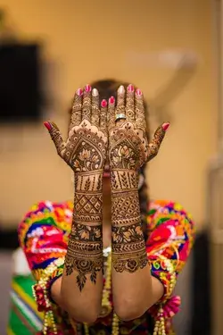 Henna is the most traditional part of weddings throughout India.