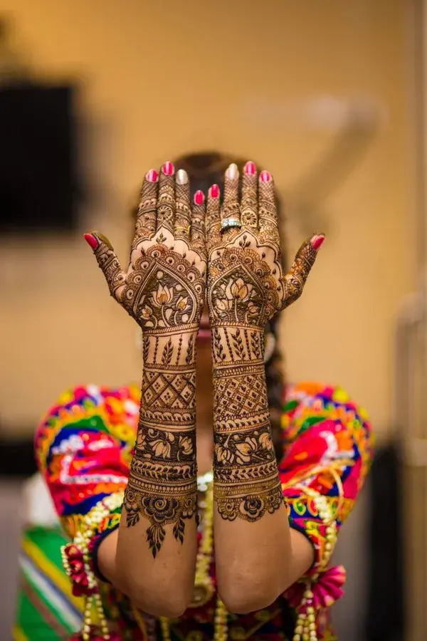 Henna is the most traditional part of weddings throughout India.