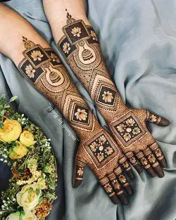 Check out the latest mehendi designs & don't forget to save it for later!