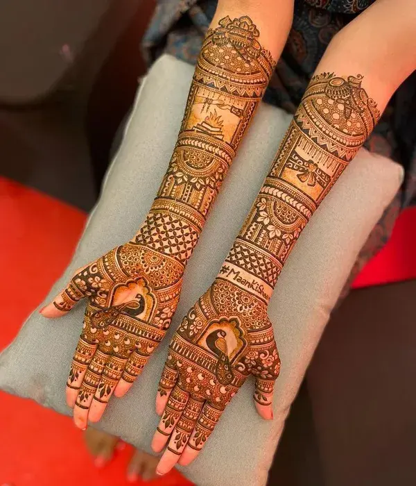 Perfect Bridal Mehendi Designs For Wedding 2022