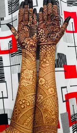 Bridal mehndi