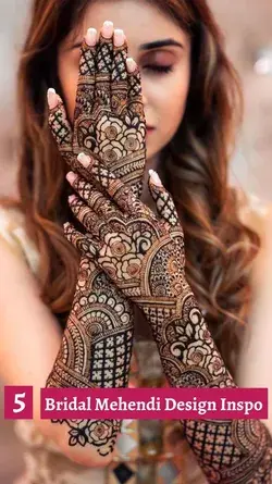 Bridal Mehendi Design Inspo