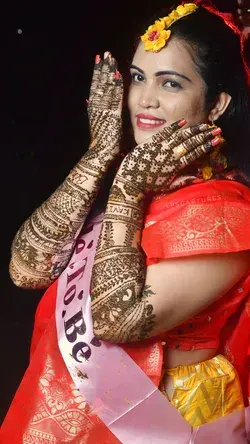 Bride Mehendi Shoot