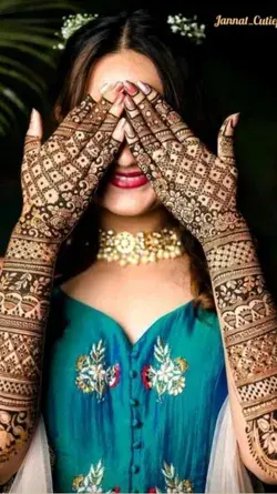 Bridal mehndi