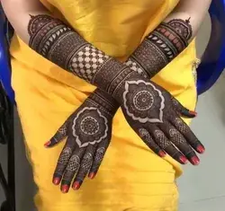 Beautiful bridal henna mehandi 