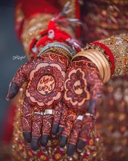 bride mehndi hands | bride hands