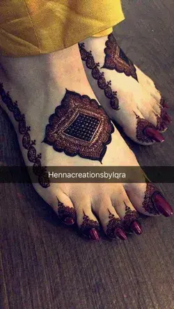 Bridal Foot Mehndi Designs 2023