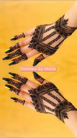 Finger Mehandi Designs