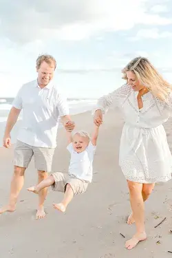 Beach Family Photos | L Family | Ponte Vedra, Florida