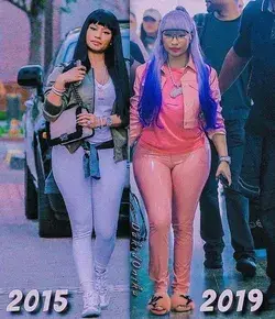 Before and After Photos Of Nicki Minaj  - Best Photos