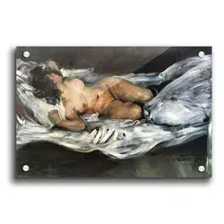 Nude by Lovis Corinth - Unframed Painting Print on Paper