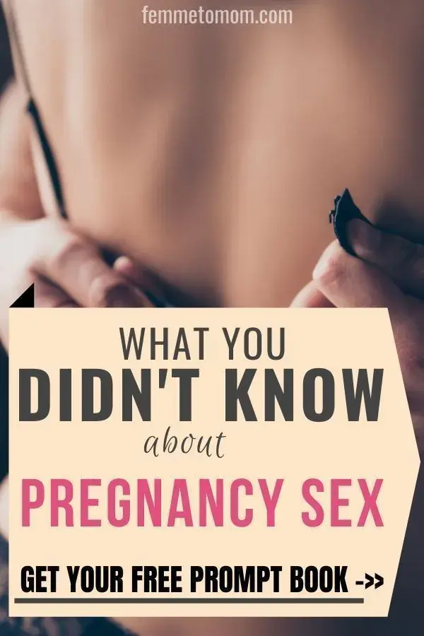 What you didn't know about pregnancy sex