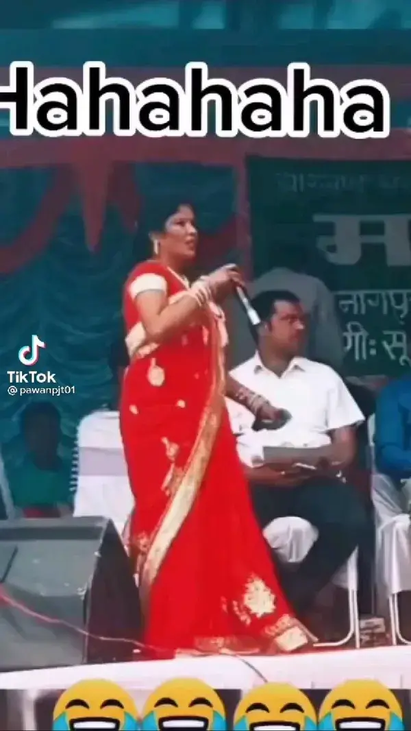 funny laughter video Indian very funny lol rofl happy lady singing