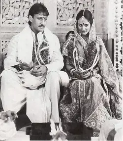 Jackie Shroff wedding photo