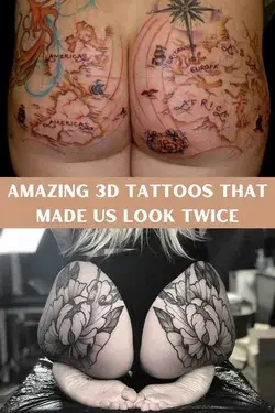 Amazing 3D Tattoos That Made Us Look Twice