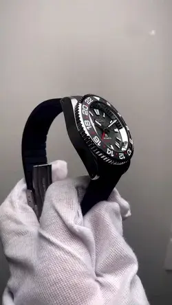 Black GMT with Red Droplets