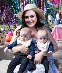 Preity Zinta Twins Baby Grand Welcome in India