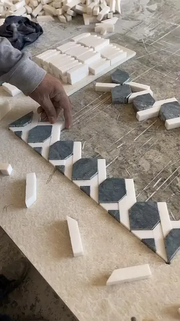 Creativity with marble