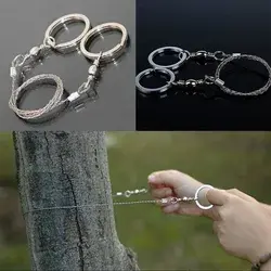 Outdoor Survival Tool Stainless Steel Wire Saw Wild Survival Camping Tool, Gag Gift