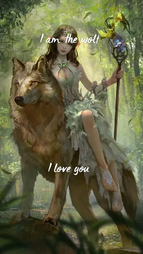 I am the wolf I love you