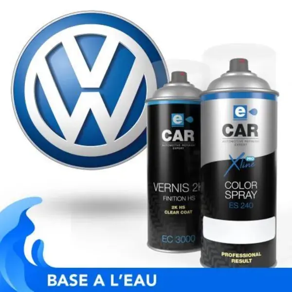 Kit Bombe de Peinture Volkswagen + Vernis 2K