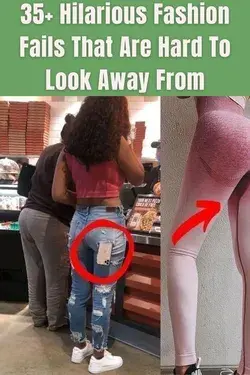 35+ Hilarious Fashion Fails That Are Hard To Look Away From