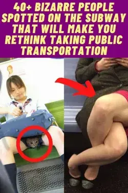 40+ Bizarre People Spotted On The Subway That Will Make You Rethink Taking Public Transportation