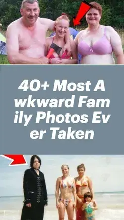 40+ Most Awkward Family Photos Ever Taken