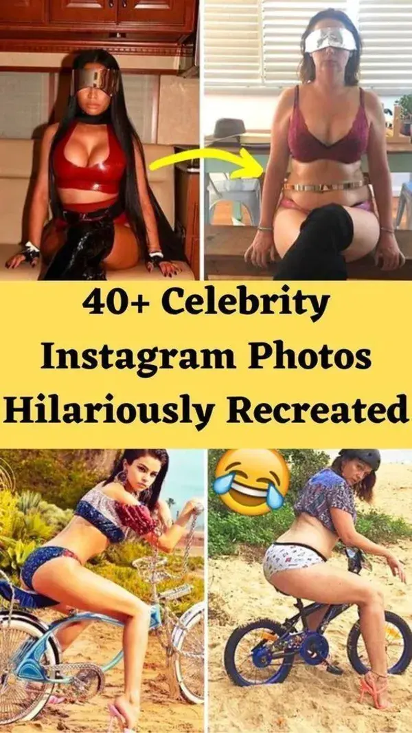 Woman Hilariously Recreates Celebrity Instagram Photos And The Results Are Too Good