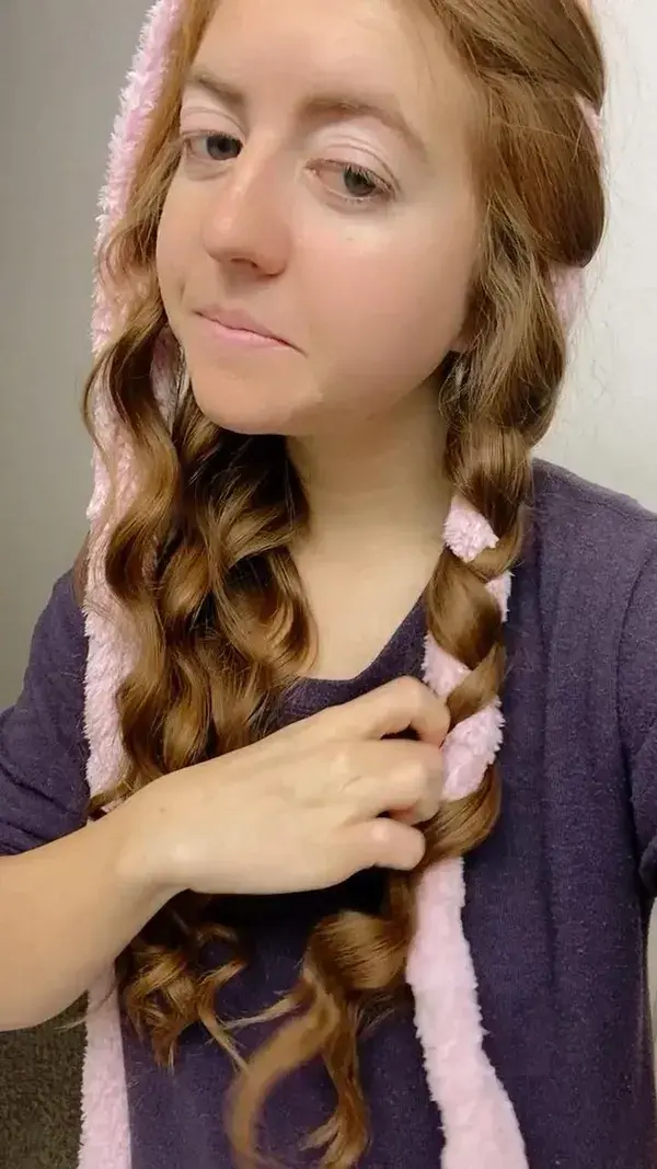 Post heatless curls!!! So easy!!