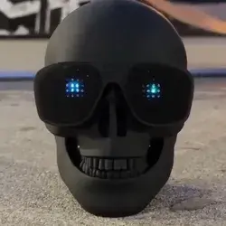 Skull Head Speaker Portable Mini Wireless Stereo Speaker