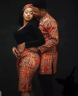 African Couples Matching Outfit, African Couples Clothing,African Print Couples Clothing For Photoshoot, Couples Engagement Matching Outfits