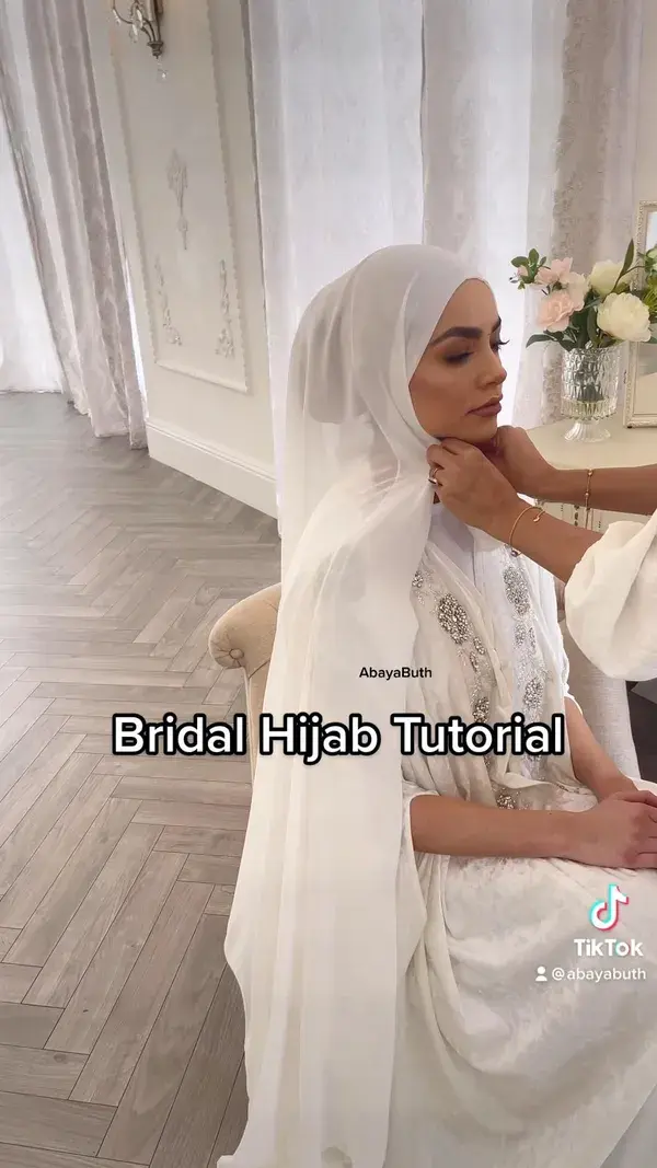 Bridal Hijab Tutorial