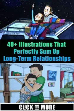 40+ Illustrations That Perfectly Sum Up Long-Term Relationships