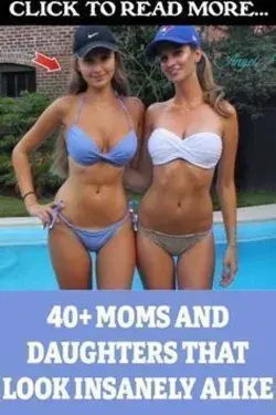 40+ Moms And Daughters That Look Insanely Alike