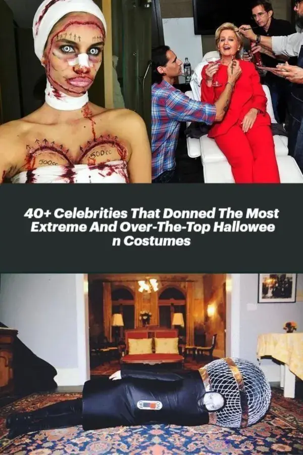 40+ Celebrities That Donned The Most Extreme And Over-The-Top Halloween Costumes