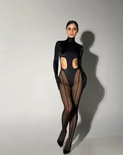 Mesh and biflex outfit