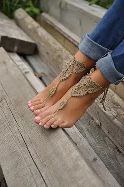 Crochet Corset Sandal