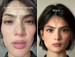 TikTok Selfie Trend Has People Surprised By How They Really Look And Here Are 35 Side-By-Side Compar