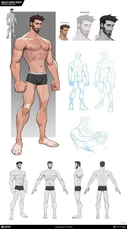Male Hero Body