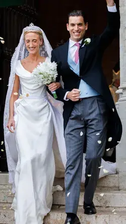 Princess Maria Laura of Belgium's Fashion-Forward Royal Wedding