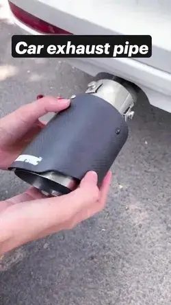 Car exhaust pipe