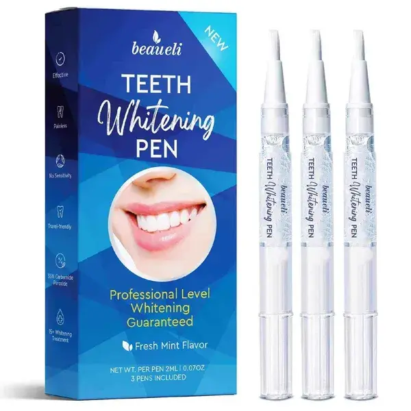 Amazon: 3 Pack Teeth Whitening Pen for $9.56 (Reg.Price $15.95) after code and coupon!