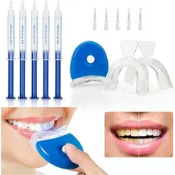 Appareil de blanchiment des dents 3ml Gel des dents éclaircissant les dents ensemble d'appareils de blanchiment des dents simples